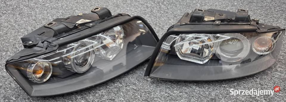 Reflektory bi xenon Audi A4 B6 Valeo 3 opolskie sprzedam