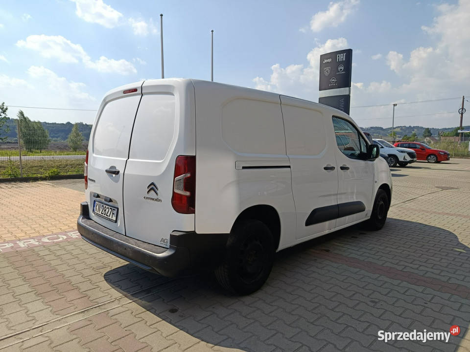Citroen Berlingo VAN XL 15 BlueHDI 1021 rej 2021 manualna Nowy Sącz