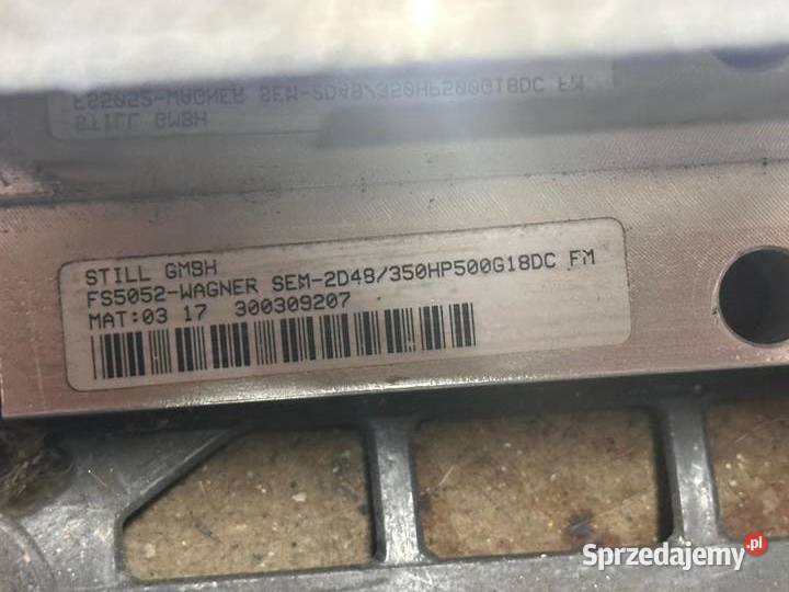 Sterownik STILL FS5052WAGNER SEM2D48350HP500G1 Układ elektryczny i zapłon śląskie Antonie