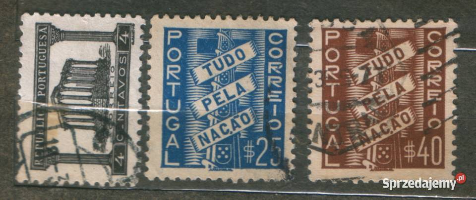 Zn Portugalia Mi 581 6 7 kas 1935 Kolekcje Gliwice