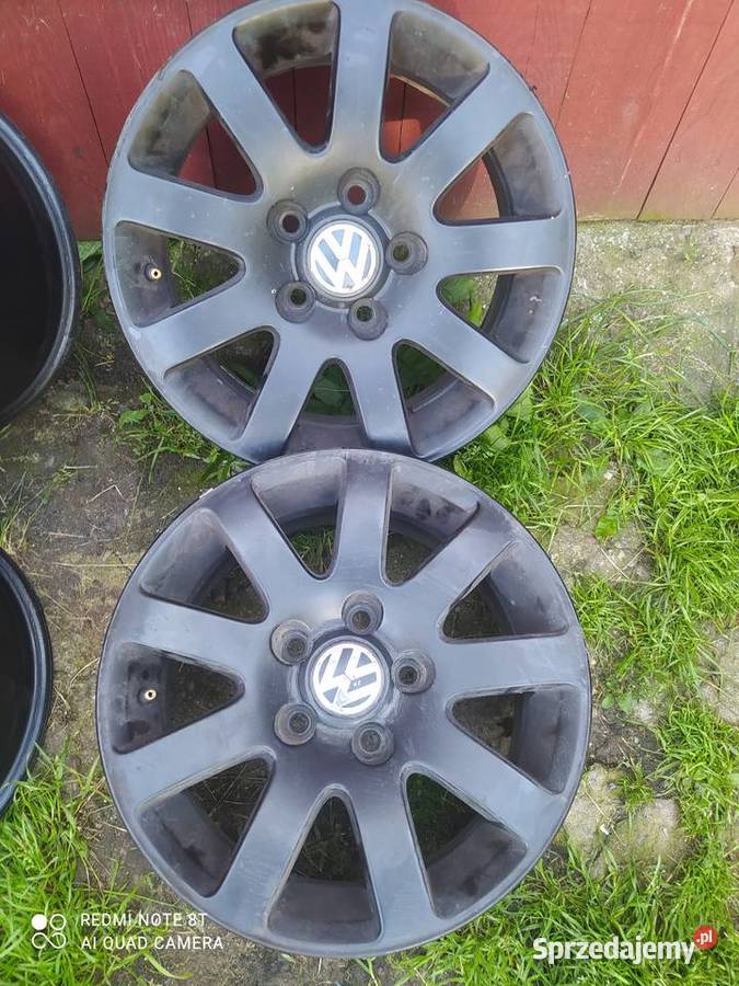 Alufelgi 15 5112 ET 37 VW Pasat B5 GOLF CADDY Rozmiar 15" Międzychód sprzedam