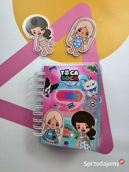 Gra na rzepy Toca Boca Neon mini