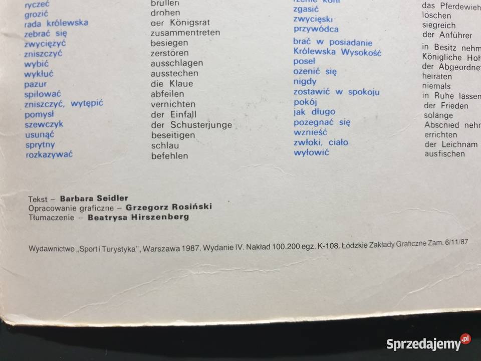 Legendy Polskie 2 dwujęzyczne komiksy niemiecki Polskie pomorskie Gdynia sprzedam