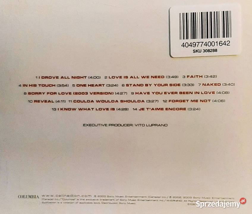 CD Nowa Wspaniały Album CD CELINE DION One Heart