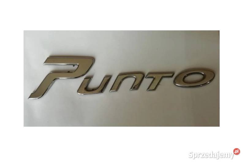 Napis Fiat Grande Punto osobowe Lipno