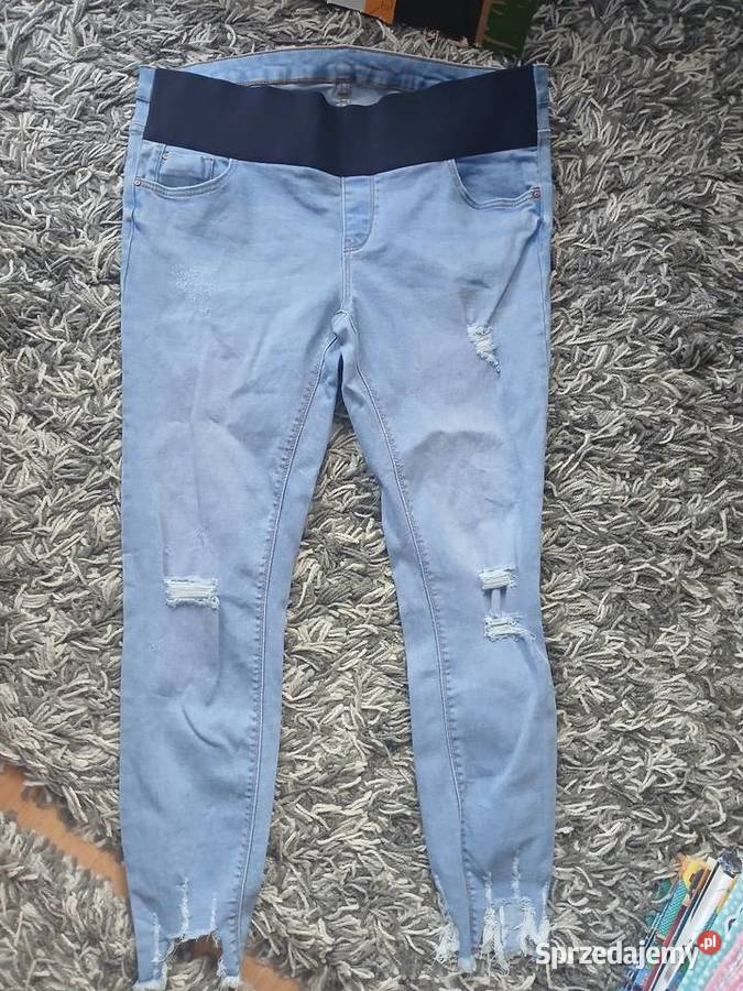 Spodnie jeansowe z dziurami Chrzanów sprzedam