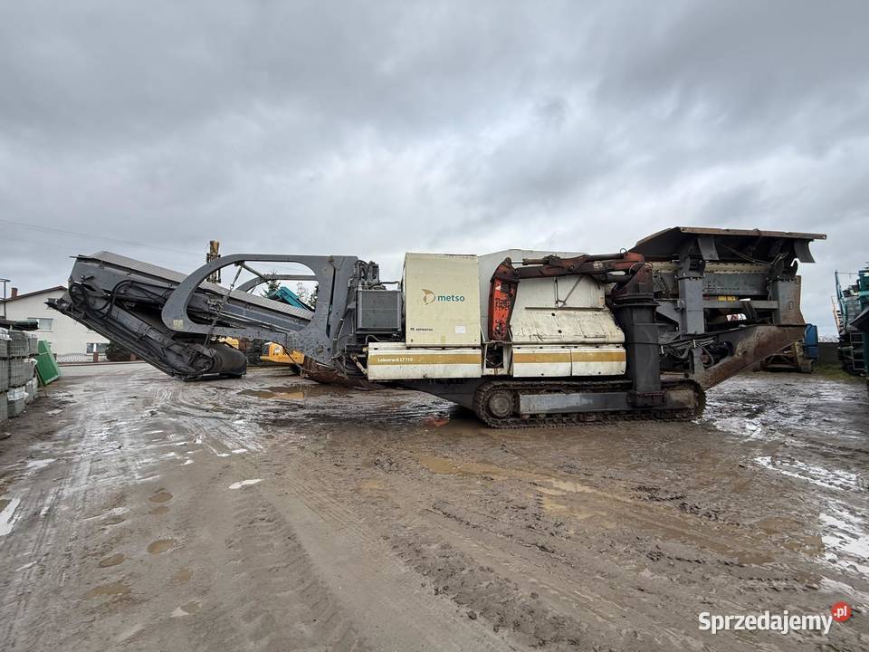Metso LT110 Mobilna kruszarka szczękowa 72t Wlot Kołodziejewo