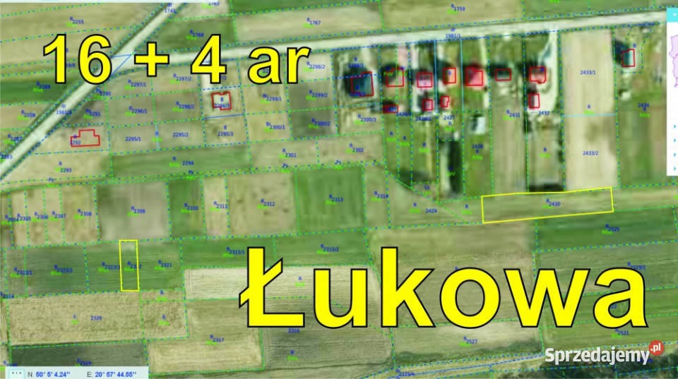 działka rolna Łukowa kTarnowa rolna