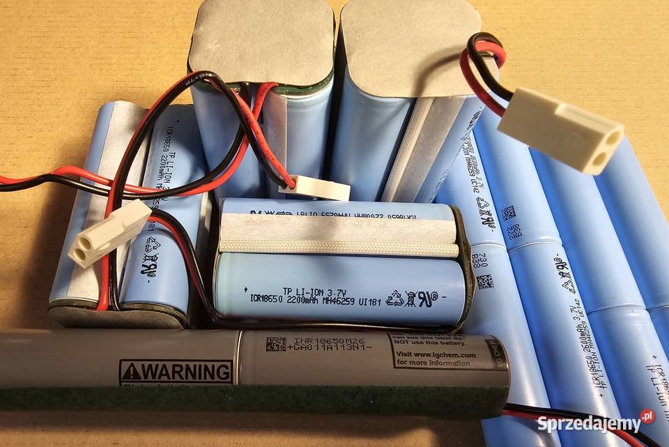 Pakiet 4s1p 144V nominał LG M26 TP Liion 2600mAh Kęty
