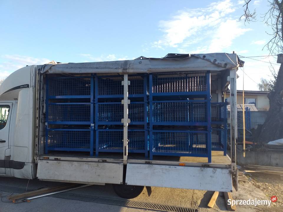 Pojemnik metalowy paleta metalowa paleta koszowa Bełk