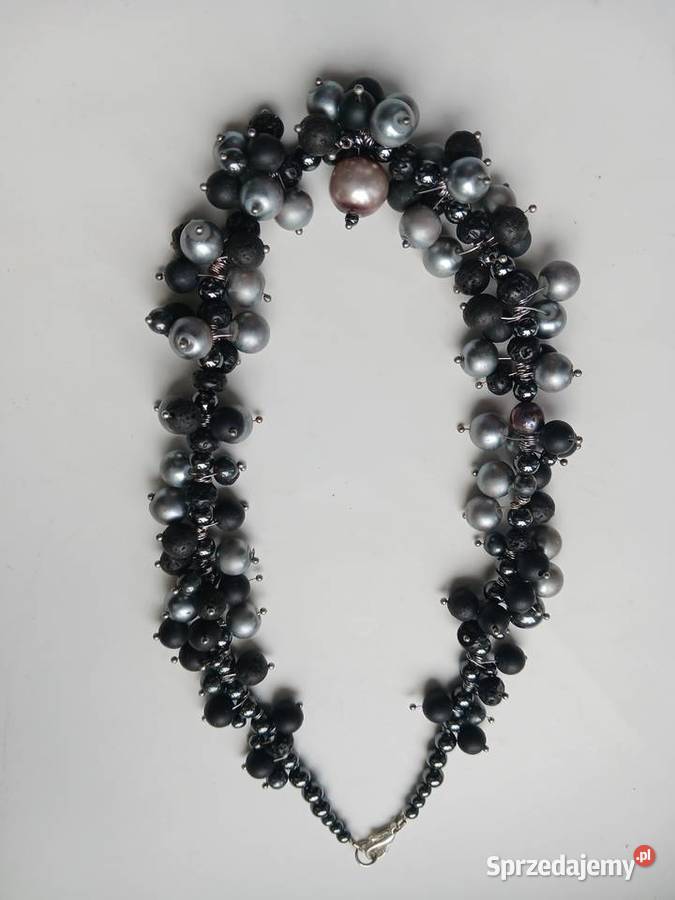 Naszyjnik perłowy krótki Warszawa