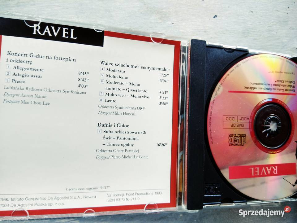 Ravel cd Warszawa sprzedam