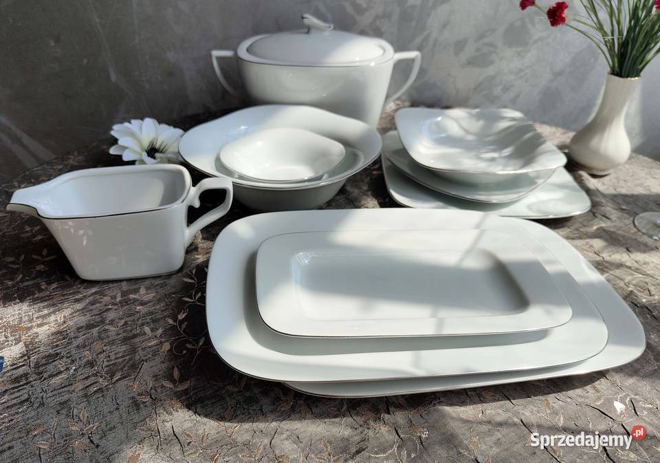 Serwis obiadowy porcelanowy AurisAurora 12 osób Wałbrzych