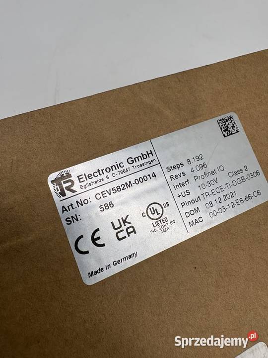 TR Electronic CEV582M00014 Encoder Biznes i Przemysł mazowieckie