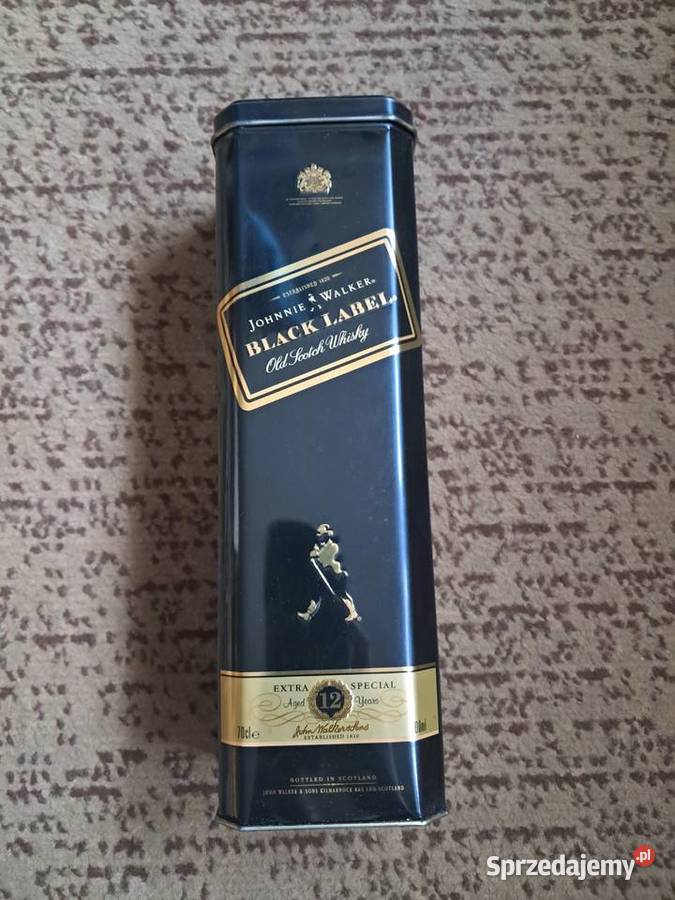 Puszka metalowa Johnnie Walker pomorskie Gdańsk