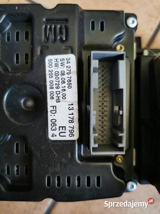 WYŚWIETLACZ NAWIEW OPEL VECTRA C 342707650 wielkopolskie Margonin