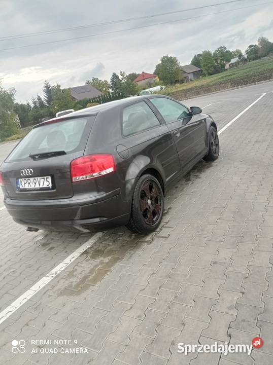 audi a3 8p uszkodzone