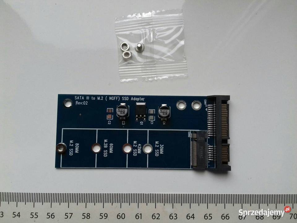 Adapter dysku SSD M2 SATAIII NGFF do SATA30 BKEY Bydgoszcz
