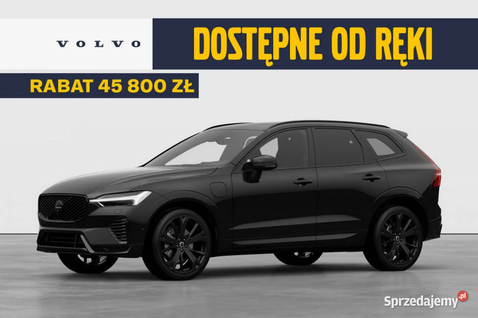 Volvo XC 60 Ultra Black Edition T8 AWD plugin pełny VAT