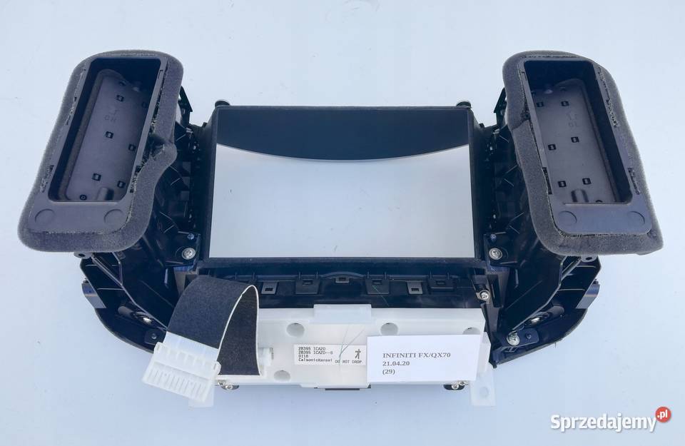PANEL NAWIGACJI RAMKA NAWIEW INFINITI QX70 FX35 Nowy Tomyśl