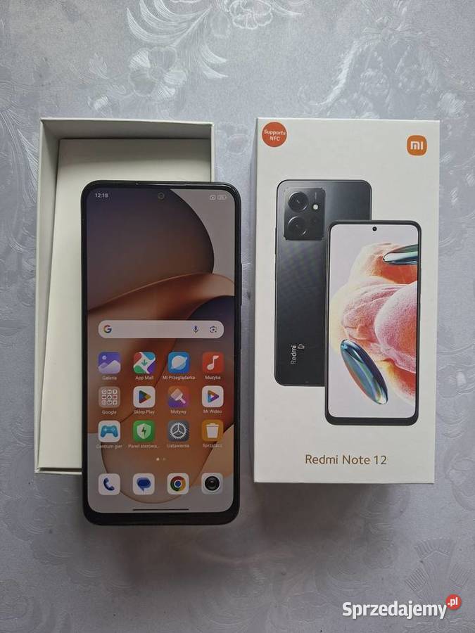 Smartfon Xiaomi Redmi Note 12 Onyx Gray 4128GB