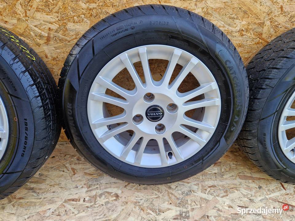 VOLVO FELGI ALUMINIOWE ET44 6Jx15 4X108 OPONY