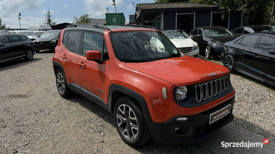 Jeep Renegade 24igaz automat 4x4 kamera przód i światła do jazdy dziennej Gdańsk