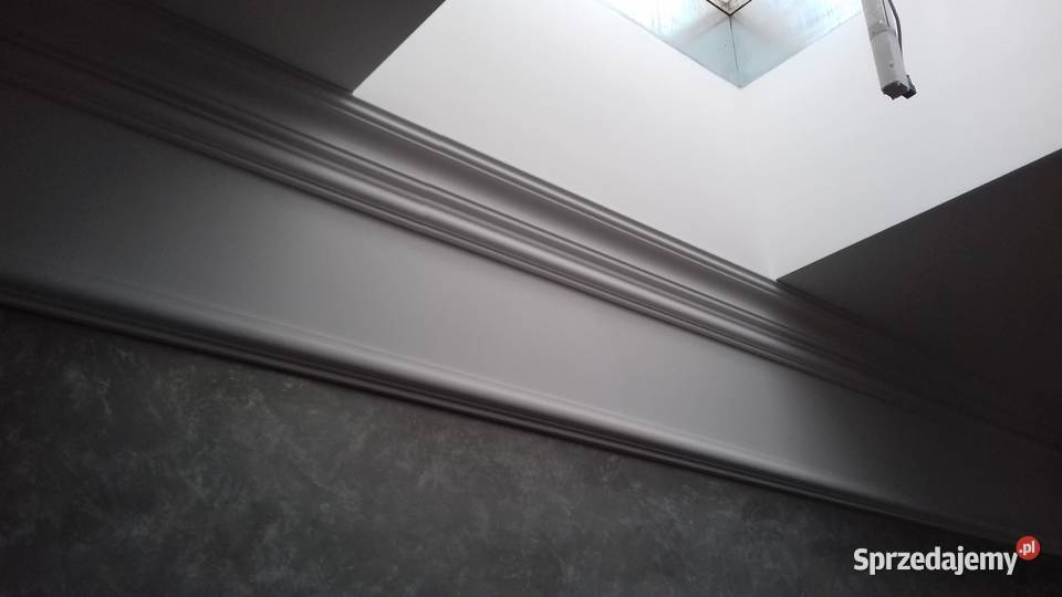 Listwa styropianowa sufitowa zabudowa karnisza Warszawa