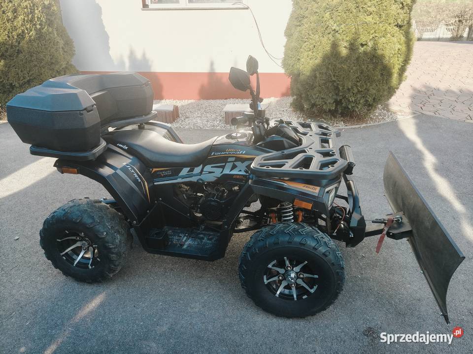 Quada Asix Fourcraft 250 Pług Kufer Łańcuchy nieuszkodzony podkarpackie Potok