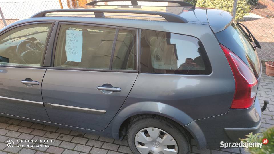 RENAULT MEGANE 2 II 2006R LIFT KOMBI HAK SKÓRY manualna wielkopolskie Kłecko sprzedam