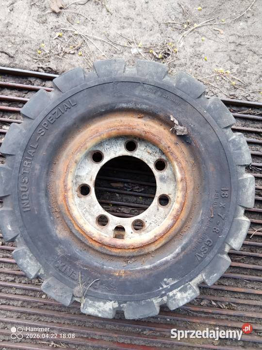 Koło do widlaka 18x78 Phoenix mazowieckie Warszawa sprzedam