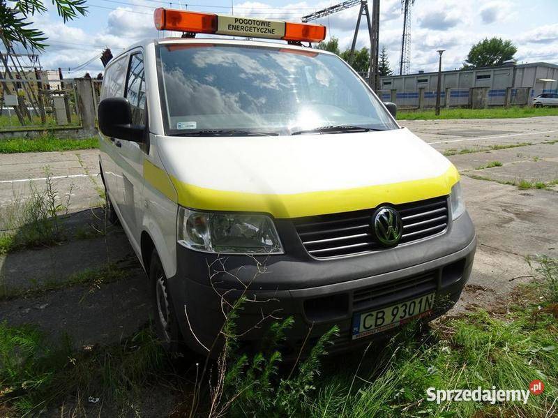 VOLKSWAGEN TRANSPORTER T5 2008 246000 ccm 131 Samochody dostawcze sprzedam