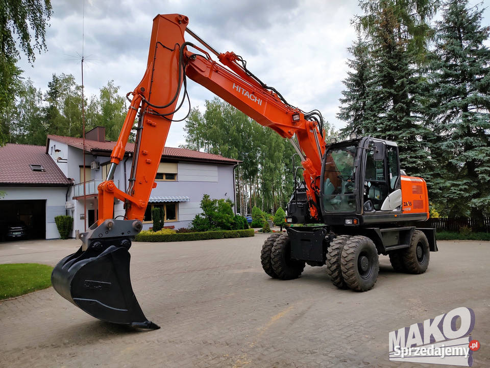Koparka kołowa Hitachi ZX140W5B 2016r 11 200 mtg Ostrowiec Świętokrzyski