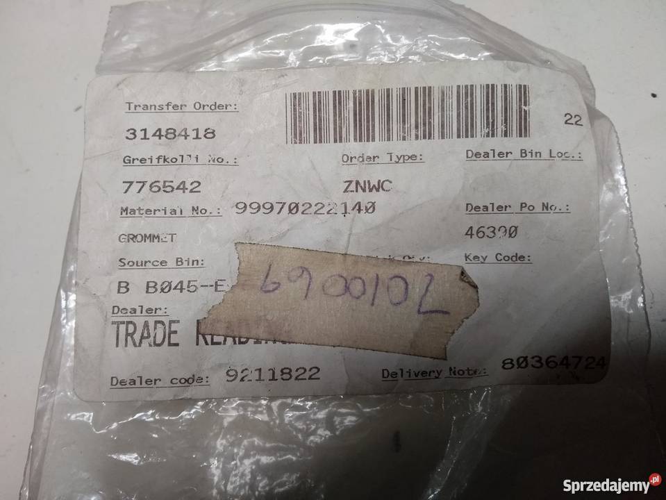 PORSCHE 996 tuleja zbiorniczka spryskiwaczy osobowe podkarpackie Pilzno sprzedam