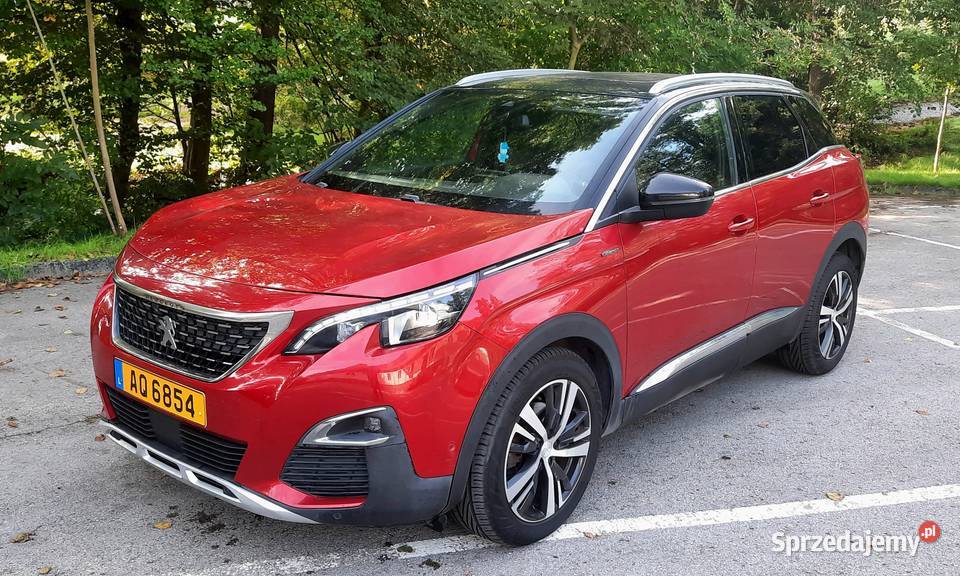 Peugeot 3008 16 THP180 GTLine EAT8 Navi 94tkm isofix Jaśkowice