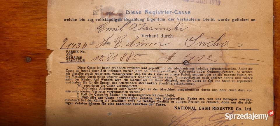 Kasa sklepowa małopolskie Proszowice