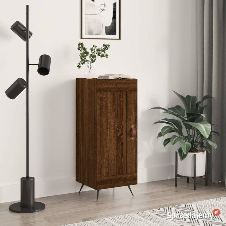 Szafka brązowy dąb 345x34x90 materiał