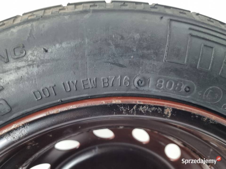 KOŁO DOJAZDOWE Lancia Fiat Panda 13580 B13 R13 Chełm