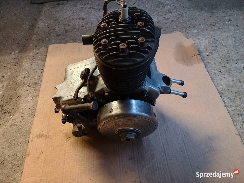 Motobecane AB1 BJ 4 takt 1937r silnik zabytkowy Części i akcesoria motocyklowe Kurzętnik