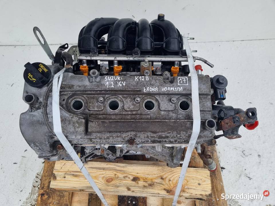 SILNIK KOMPLET Opel Agila II B 12 16V ładna Janów