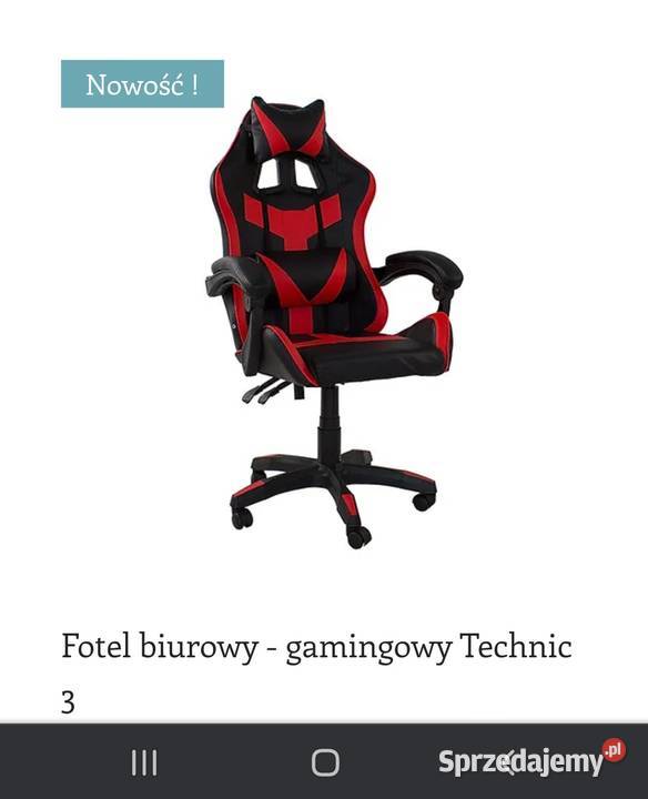 Fotel biurowy wygodny gamingowy Darmowa dostawa