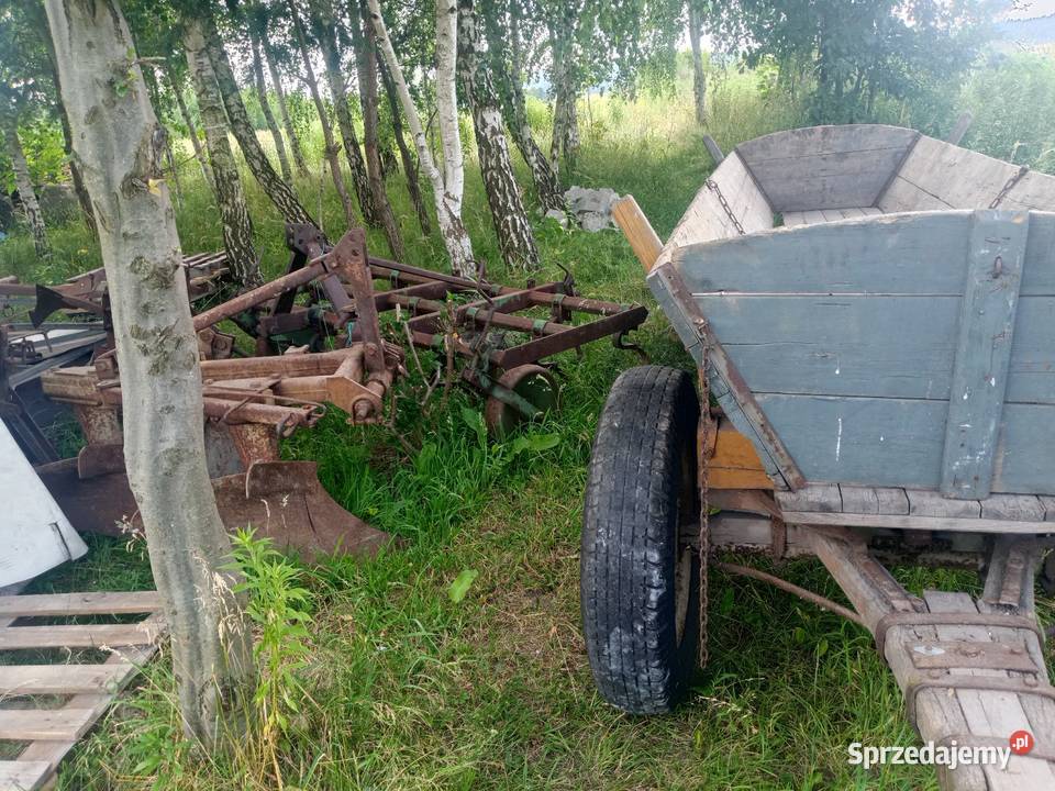 Fura wóz furmanka nieuszkodzony Górno