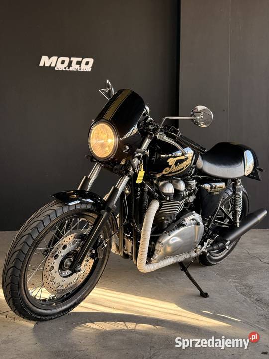 Super TRIUMPH THRUXTON 900 Black Cafe Racer Września