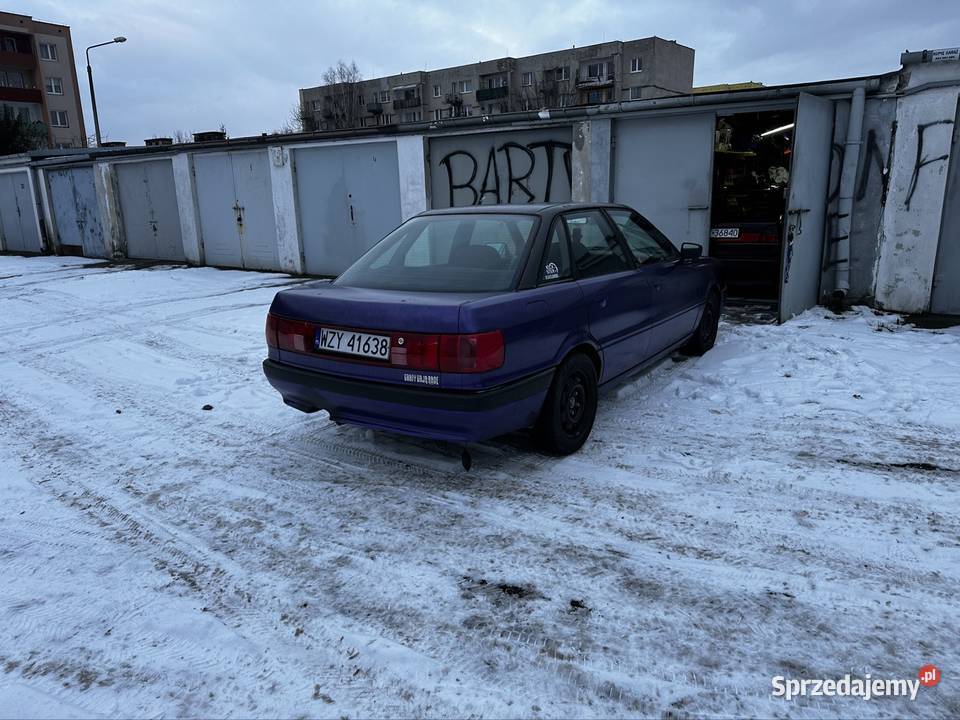 Audi 80 b3 fioletowy