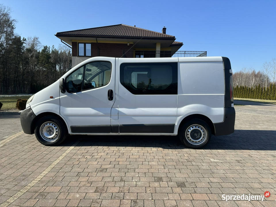 Opel Vivaro 6 Osobowy I 20012014 centralny zamek Lipówki