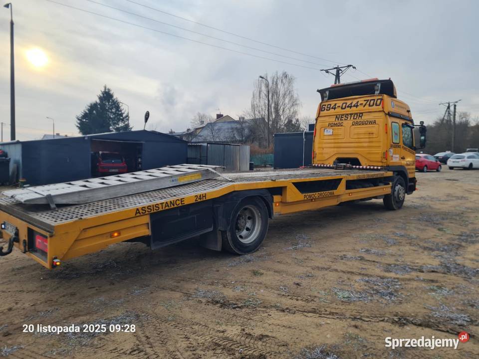 MERCEDES pomoc drogowa autolaweta Grajewo