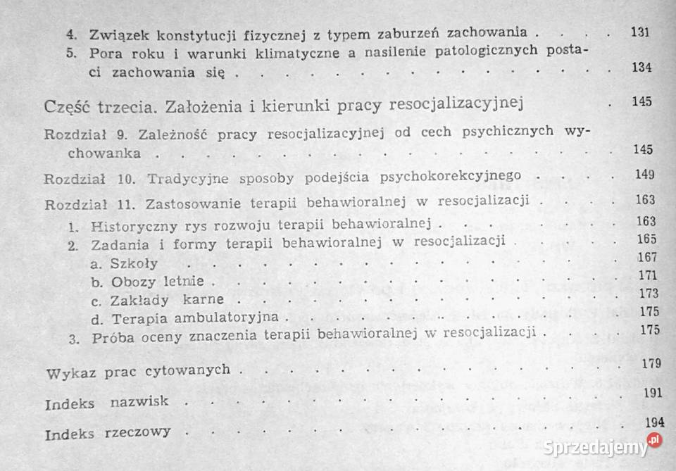Psychologia dziecka niedostosowanego społecznie Chełm sprzedam