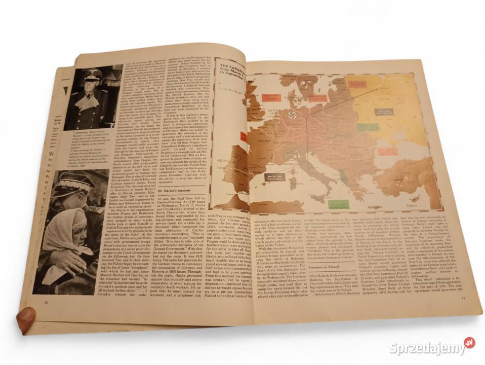 The History of World War II Volume 1 Orbis miękka Kraków