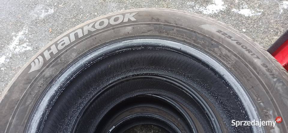 Opony letnie 22560R17 Hankook Optimo 4 dolnośląskie Lwówek Śląski sprzedam