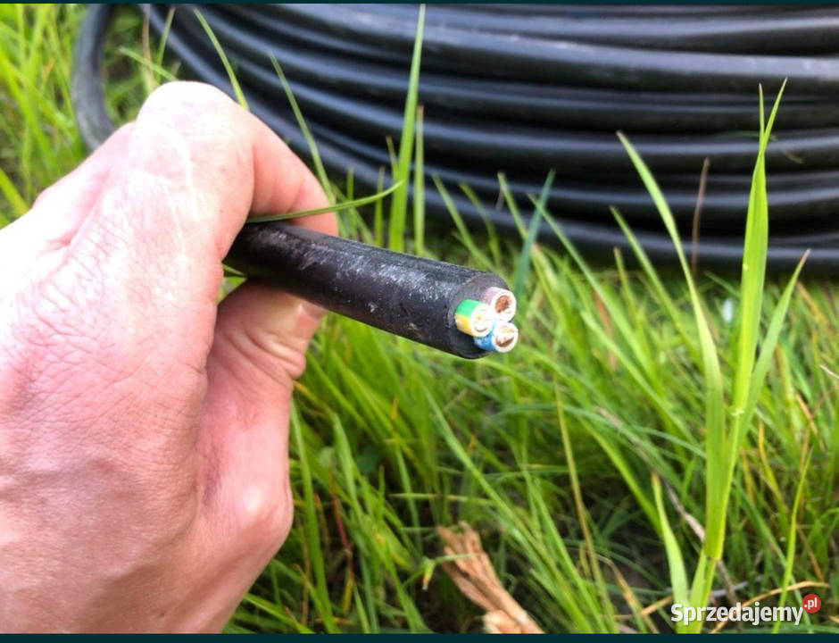 Nowy kabel NKT 3x10 mm Kable i przewody mazowieckie Warszawa sprzedam